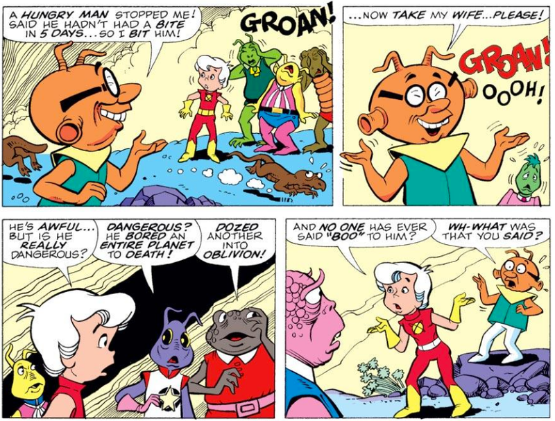 Illustration for article titled Marvel Brought Back One of Its Most Embarrassing Kids Characters in a Really Funny Way